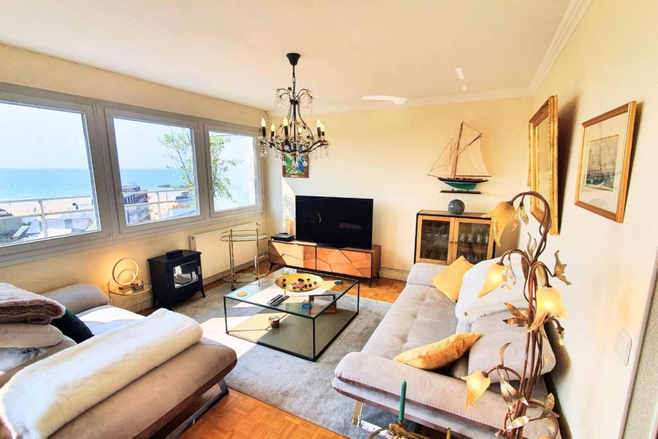 Bright Apt With Balcony Panoramic View Saint-Malo Exterior photo